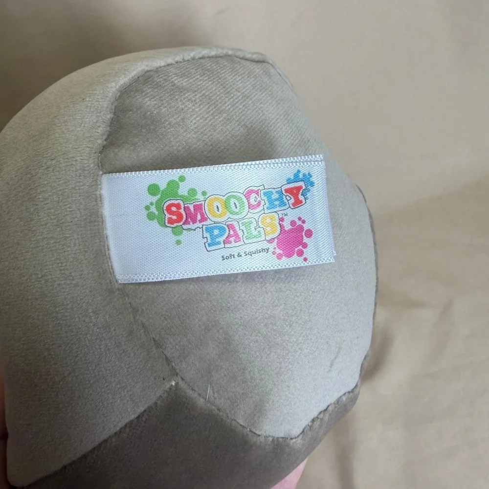Smoochy Pals Cactus Plush Soft Squishy Green Corduroy Desert Plant Toy Grey Pot